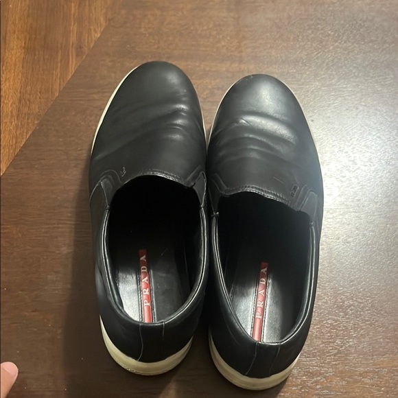 Prada Men's Black Slip-On Shoes - Picture 3 of 10